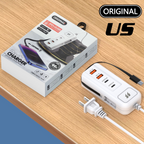 ⚡ Podpora rýchleho nabíjania, ochrana pri nabíjaní, inteligentný 4-portový USB hub, predlžovací USB kábel