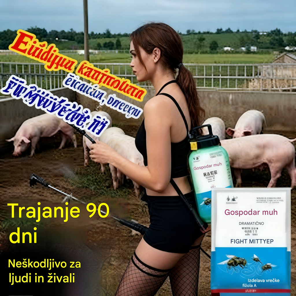 🦟【Kupite 5, prejmete 5 gratis! Paket 10 vrečk】Za dom, dvorišče in kmetijo – učinkovito proti muham in komarjem