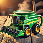 🎁 Časovo obmedzená zľava 50 % 🎁Retro šálka kávy v tvare farmárskeho traktora