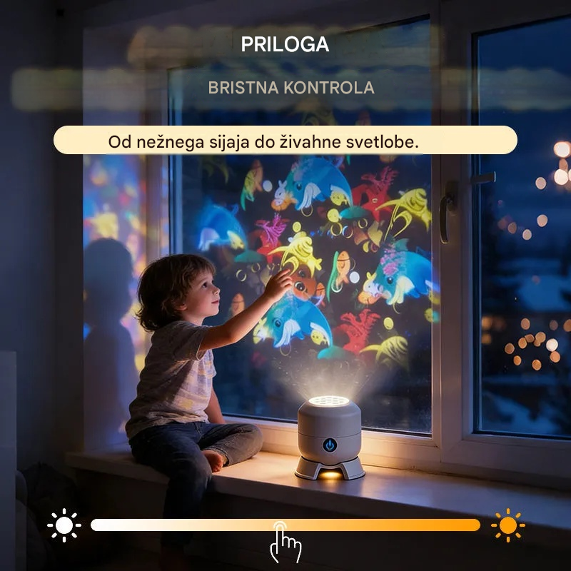💖🌙 2026 Dinamično vrtljiva LED žarnica za projektor! ☁️🔥✨