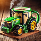 🎁 Časovo obmedzená zľava 50 % 🎁Retro šálka kávy v tvare farmárskeho traktora