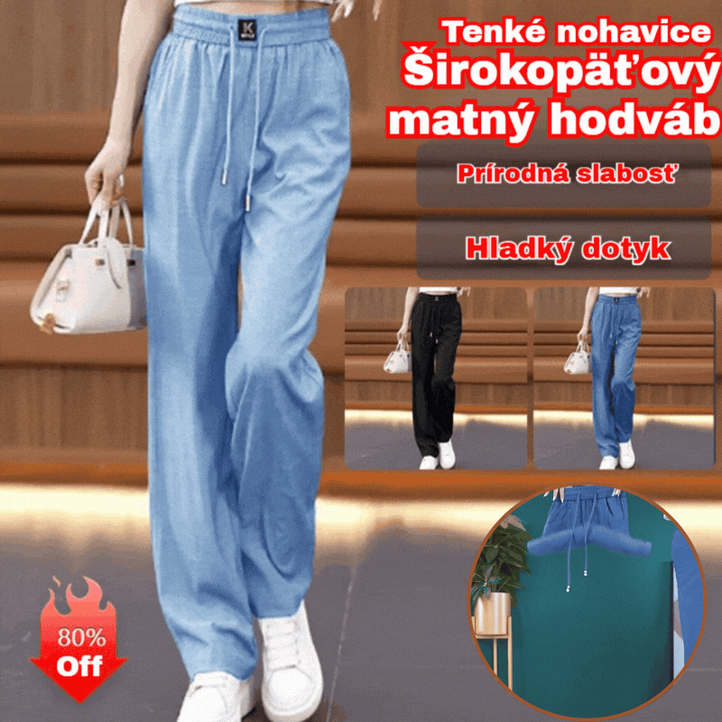 👖❤️【40-100kg】2026 nové nohavice príležitostné s mäkkou vlajkou vysokej kvality