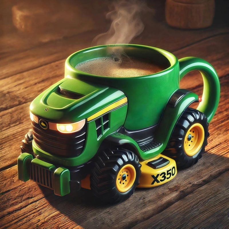 🎁 Časovo obmedzená zľava 50 % 🎁Retro šálka kávy v tvare farmárskeho traktora