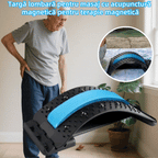 Magnetoterapia tri v jednom, akupresúrna a trakčná magnetoterapia, akupunktúra a masáž, tlakomer bedrovej chrbtice