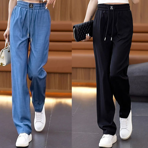 🔥【Akcija omejena: Popust do 50% + Plačilo po povzetju】👖【S-3XL】Visokokakovostne mehke sproščene hlače z lepim padcem