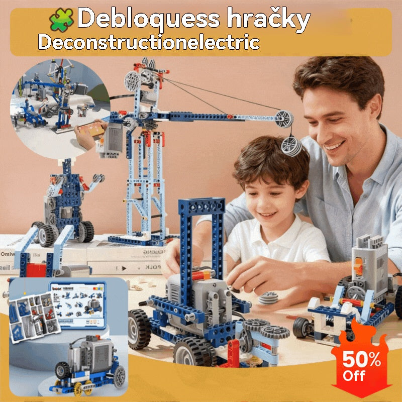 🔥【50 % zľava!】🎢🧩Vedecko-vzdelávacia stavebnica
