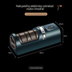 ⚡ Bezdrôtový elektrický brúsik na nože – 3 rýchlosti, nabíjací, vhodný na všetky typy nožov. 80% zľava – len 30€!