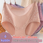 🔥🩲【Kúpte 3 a získajte 3 zadarmo】(6 ks) Posledný deň – 50% zľava – Vysoký pás antibakteriálne sťahovacie nohavičky