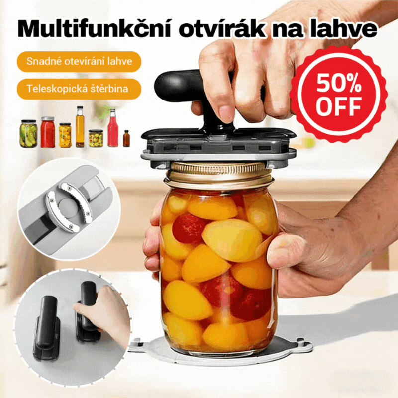 【Kúpte jeden a jeden dostanete zadarmo】 Otvárač na konzervy šetriaci prácu